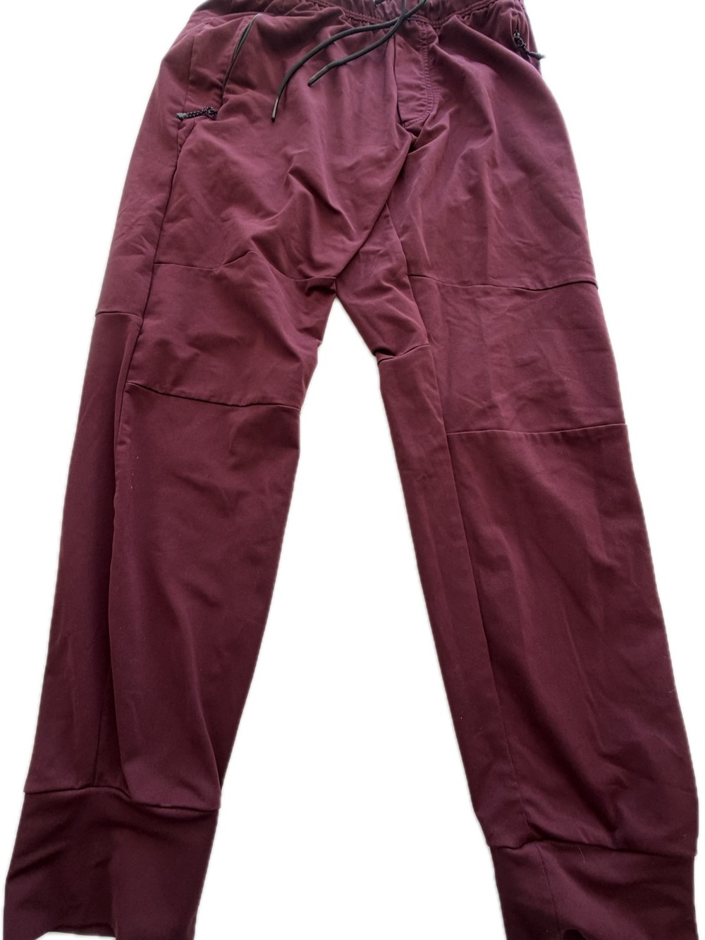 American Eagle Men's Burgundy Performance Jogger Pants